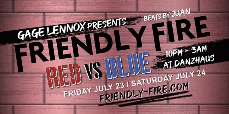 Gage Lennox presents: FRIENDLY FIRE - REDvsBLUE