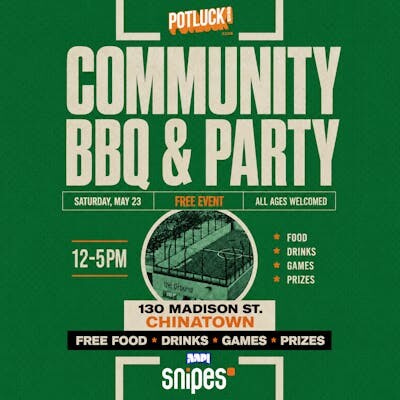 Potluck Club X Snipes AAPI Community BBQ & Party