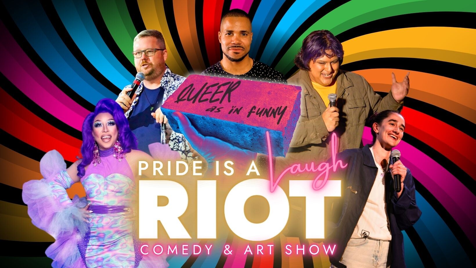 Pride Is a Riot Comedy & Art Show