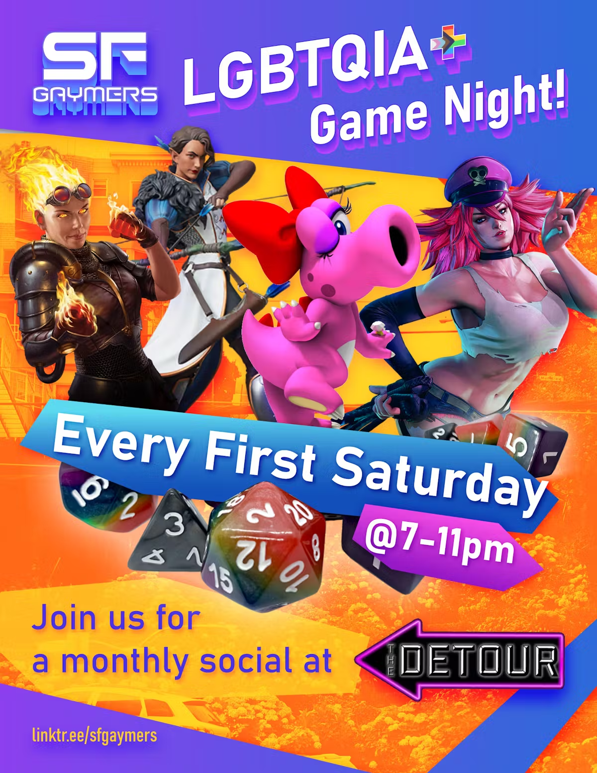 LGBTQIA+ Game Night
