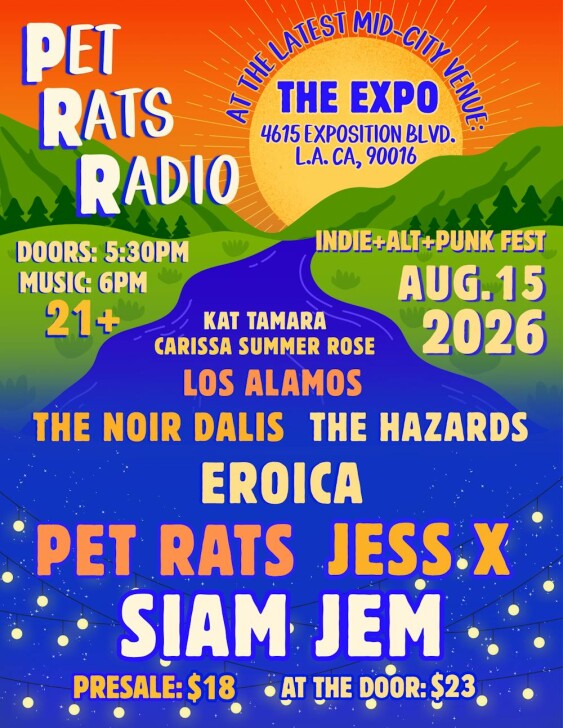 Pet Rats Radio Music Fest