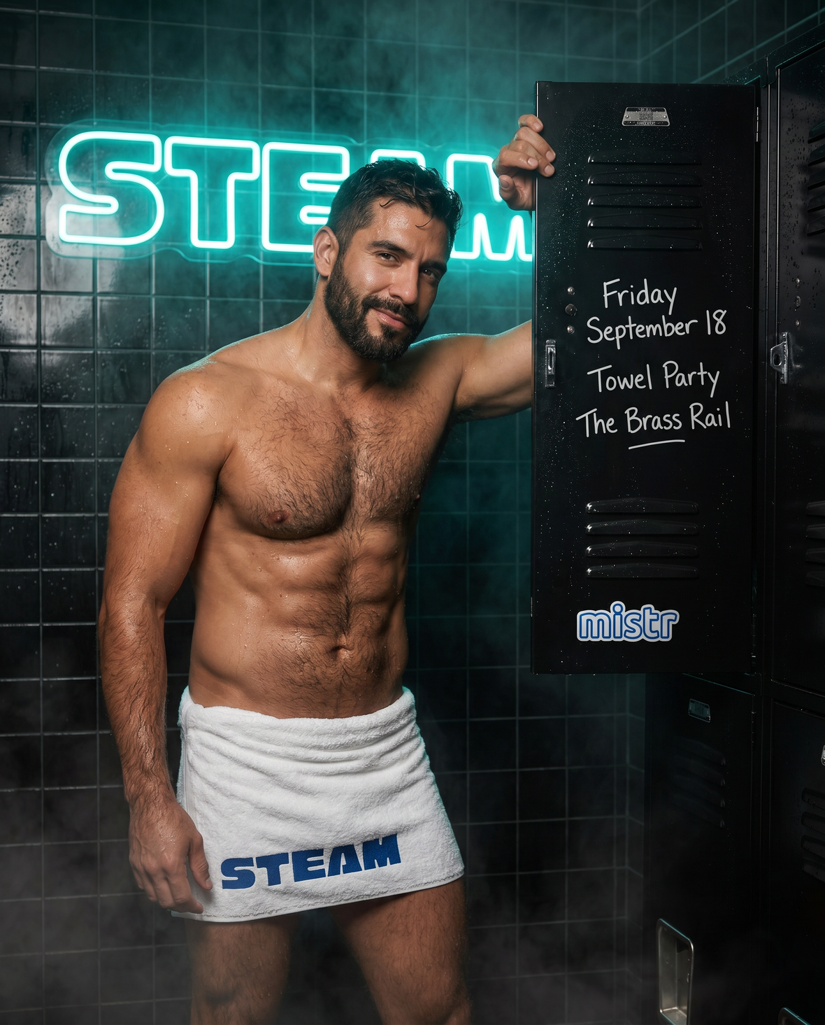 STEAM Towel Party San Diego - September Edition