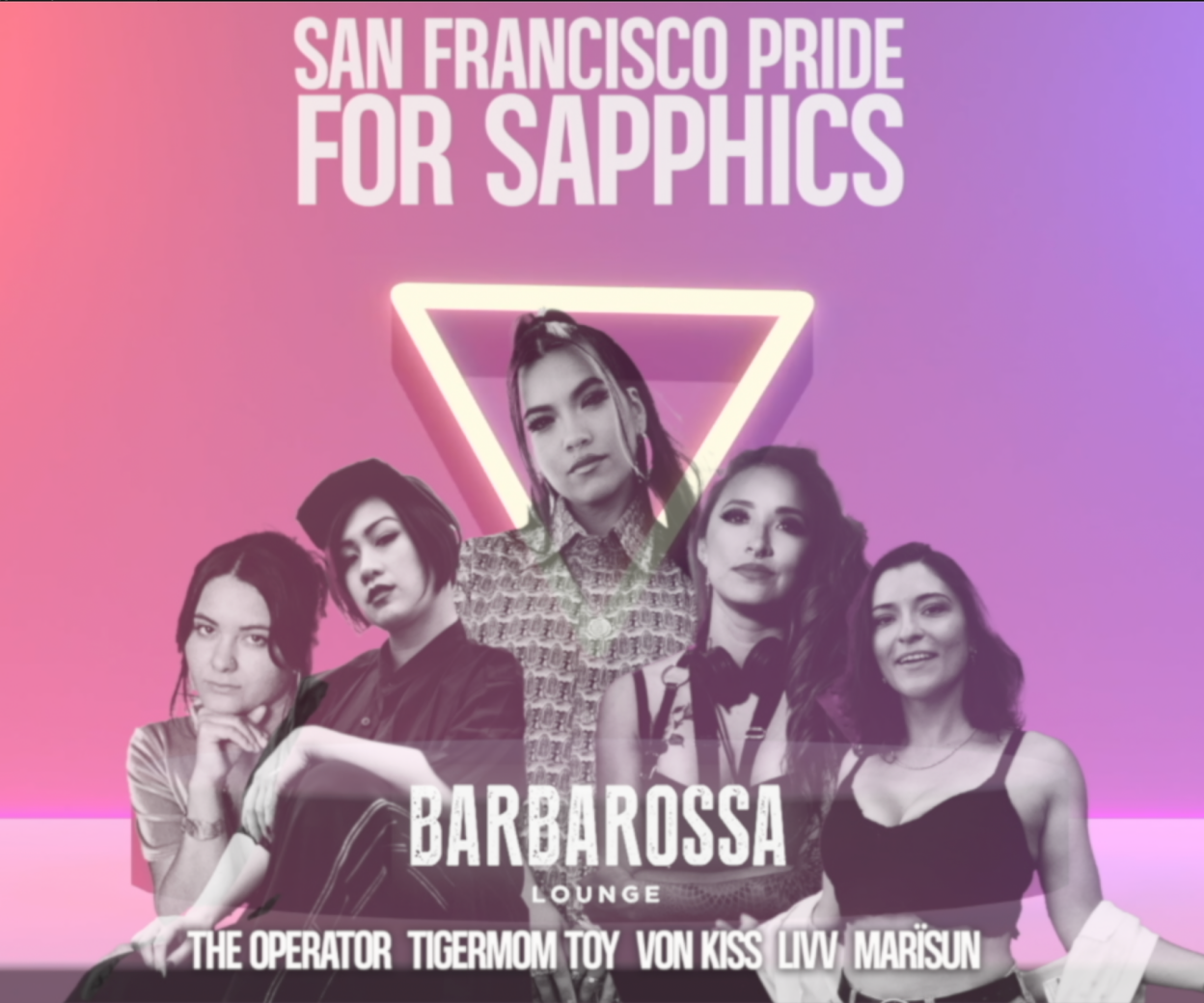 PRIDE FRIDAY: UHAUL SF AT BARBAROSSA