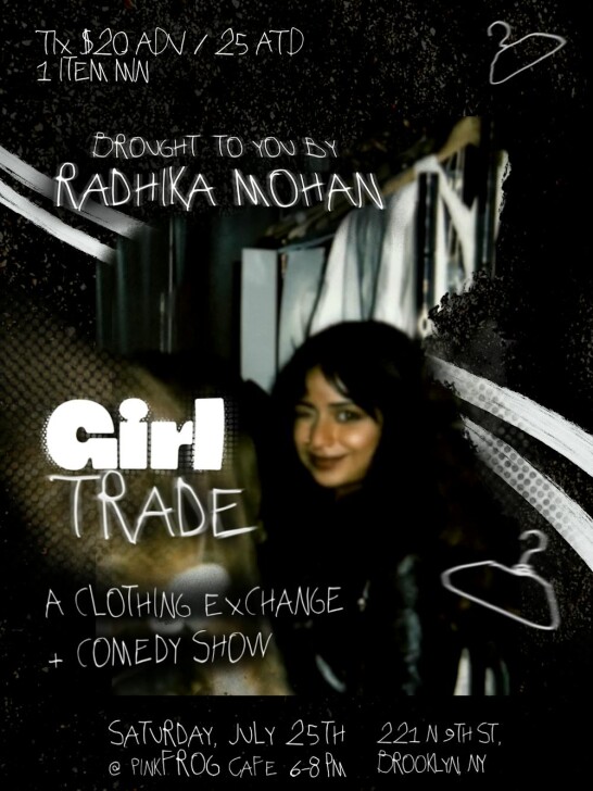 GIRL TRADE: A Clothing Exchange + Comedy Show