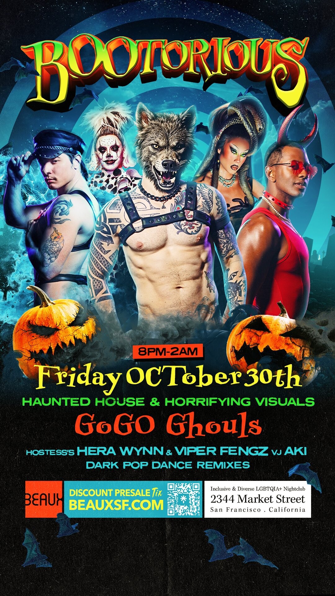 BOOTORIOUS! • *HALLOWEEN FRIDAY* — Beaux SF