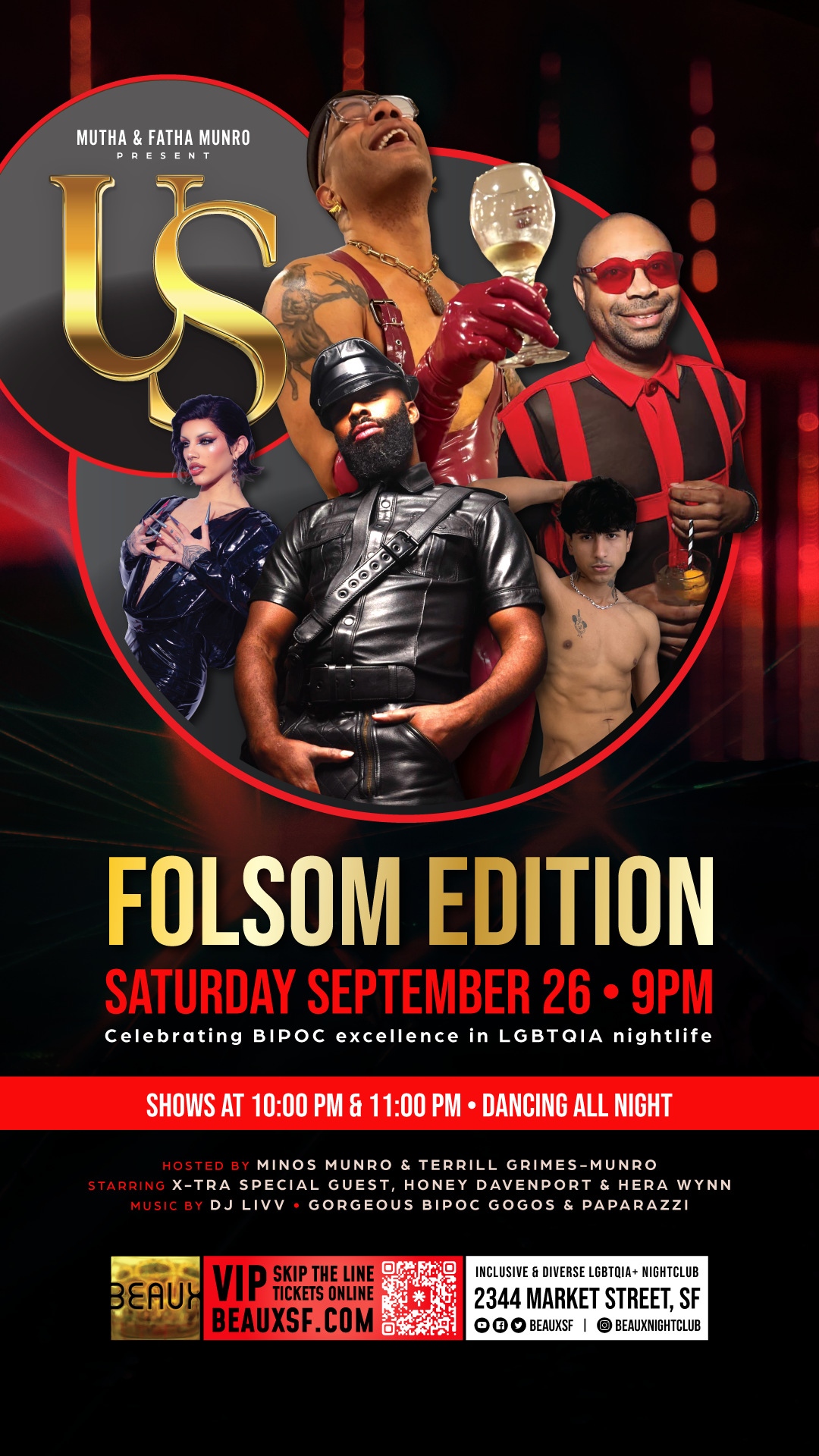 US! Folsom (Dark N Dirty) Edition — Beaux SF