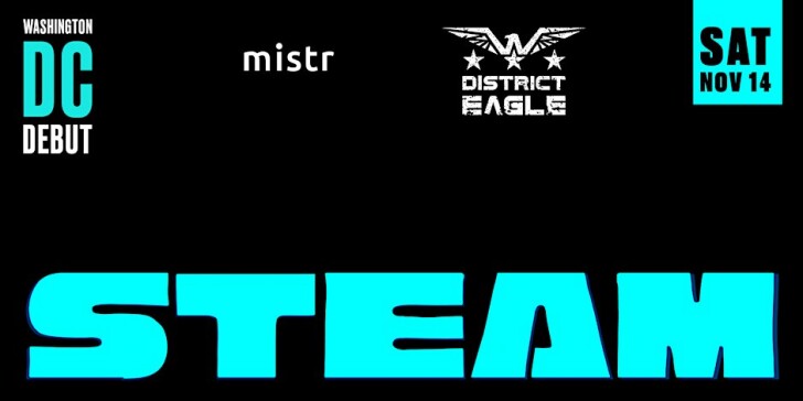 STEAM: DC Debut - Towel Party at District Eagle