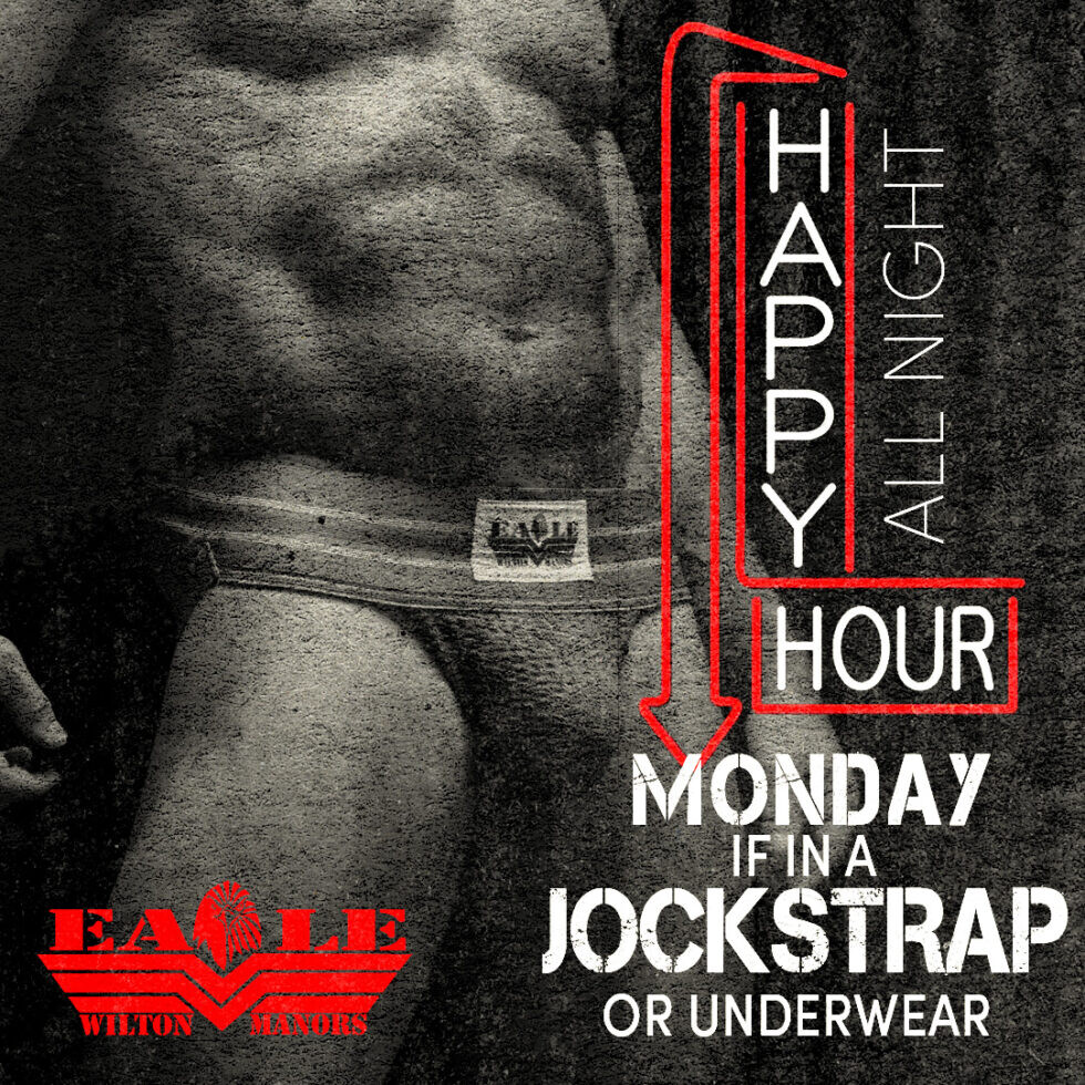 Monday Jockstrap Happy Hour