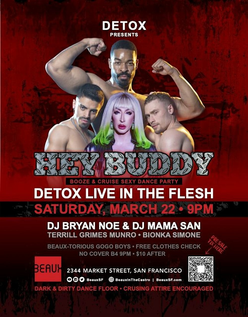 Hey Buddy - Booze and Cruise with DETOX