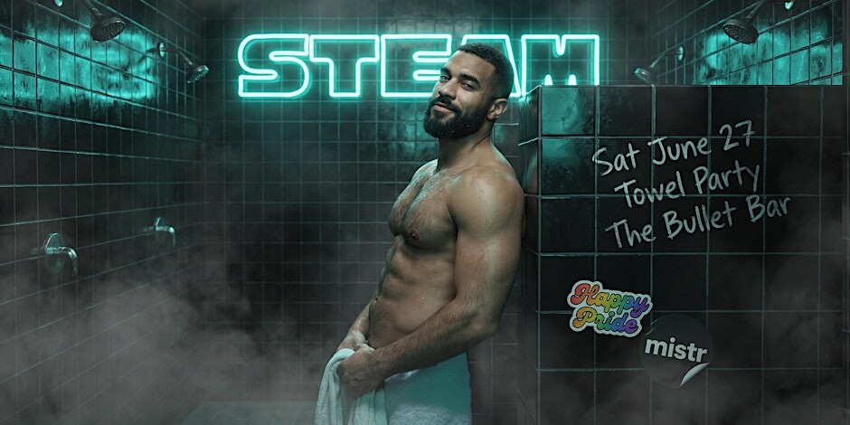 STEAM Towel Party LA - Pride Month Edition