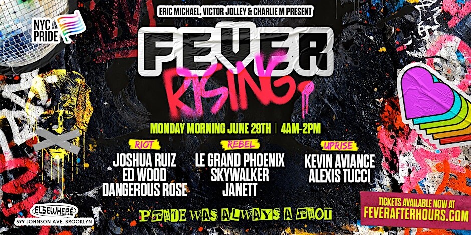 FEVER Rising | NYC Pride Afterhours 2026