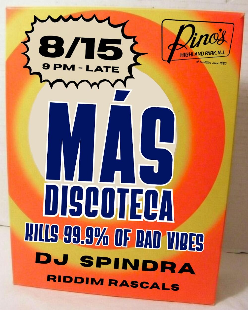 MÁS DISCOTECA ONE YEAR