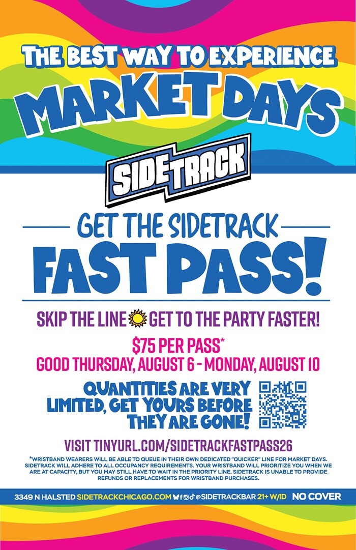 Sidetrack Fast Pass for Market Days