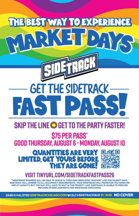 Sidetrack Fast Pass for Market Days