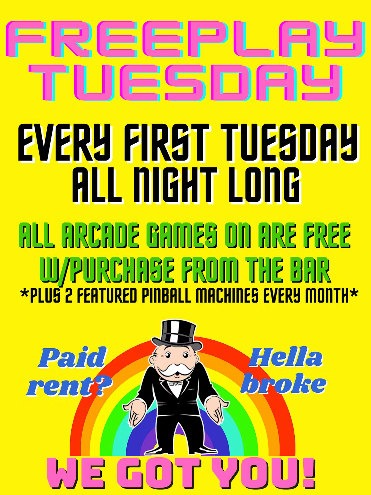 Freeplay Tuesday