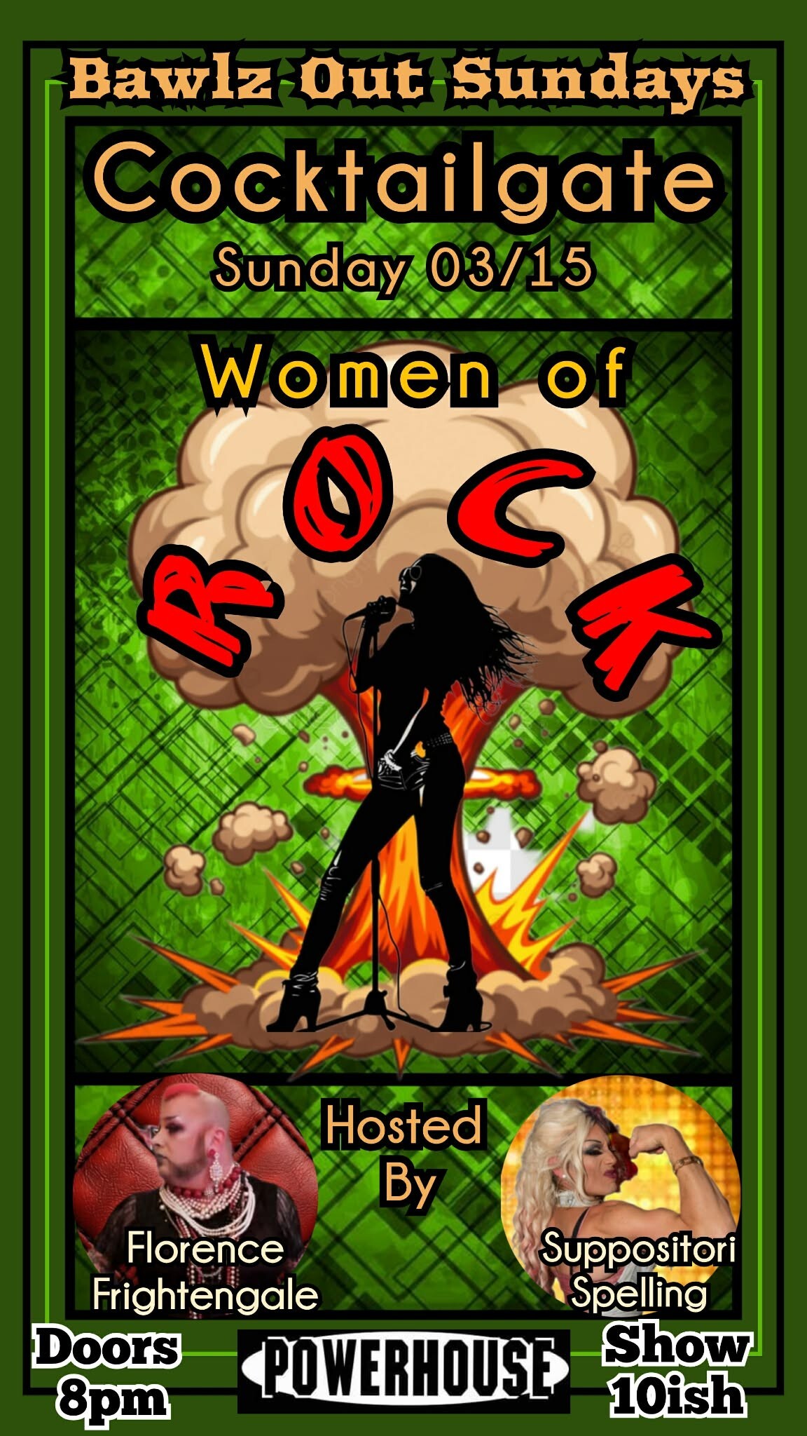 Bawlz Out Sundays: Cocktailgate – Women of Rock