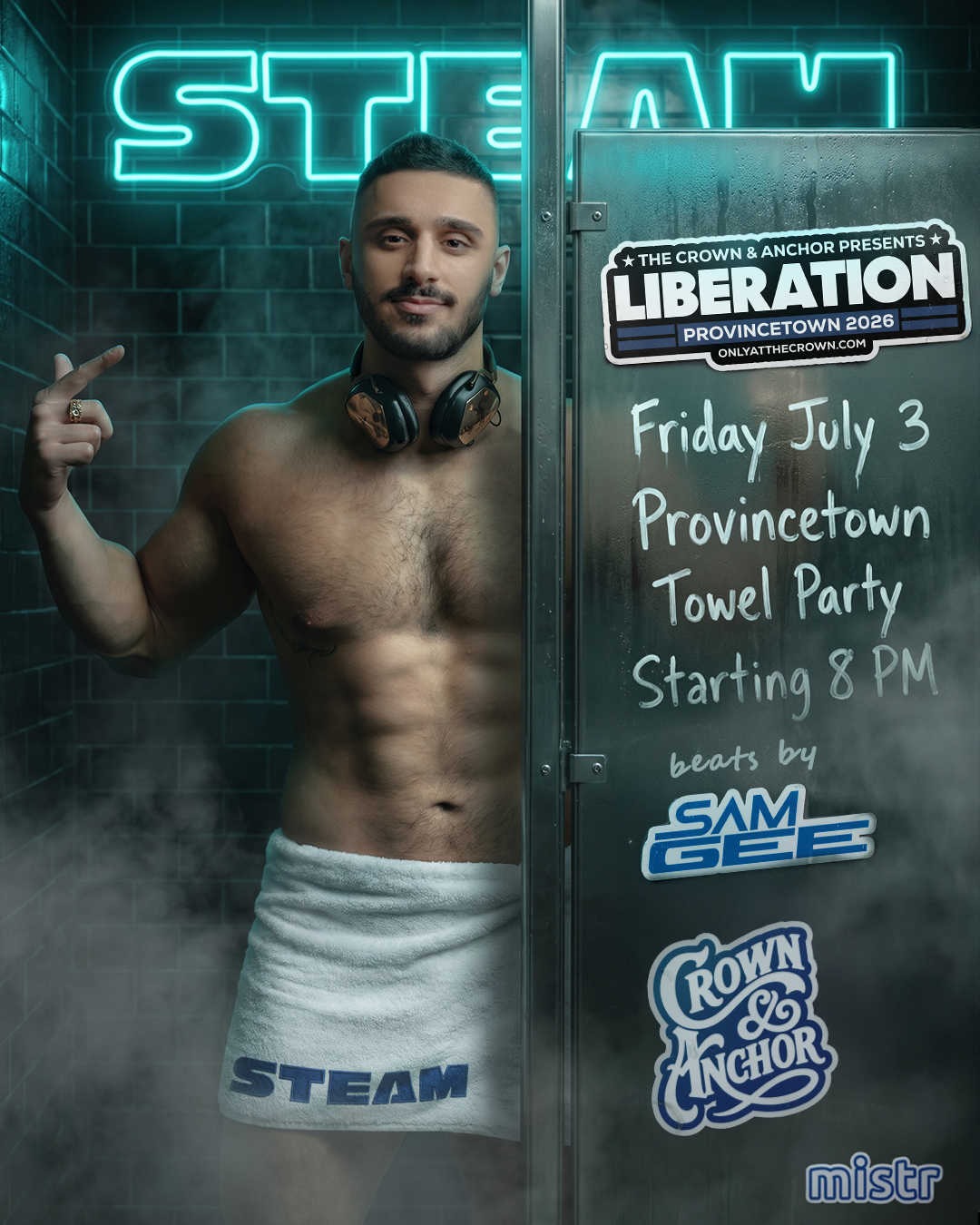 STEAM TOWEL PARTY P-TOWN | LIBERATION EDITION