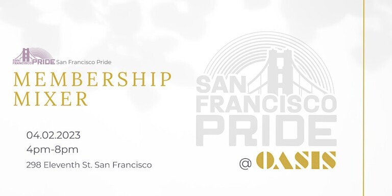San Francisco Pride Membership Mixer