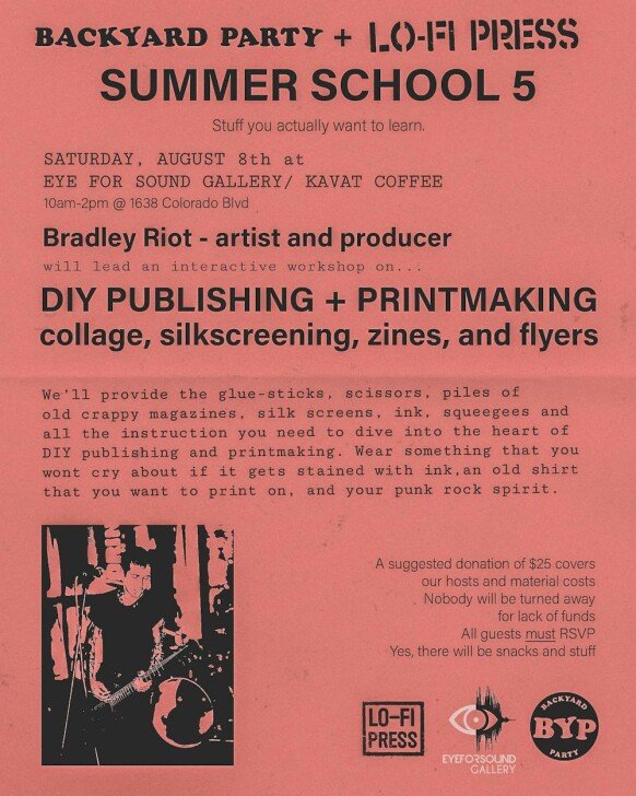 Summer School 5: DIY Publishing and Printmaking