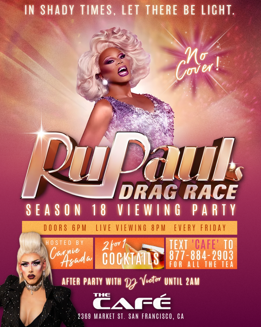 RuPaul's Drag Race Season 18 Viewing Party
