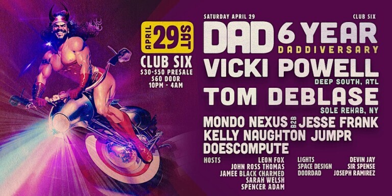 DAD 6 YEAR ANNIVERSARY @ Club 6! - Vicki Powell & Tom DeBlase