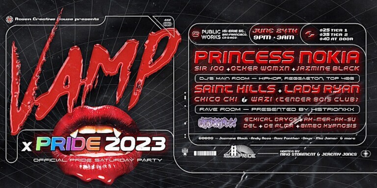 Vamp x Pride 2023 - Official Pride Saturday Party