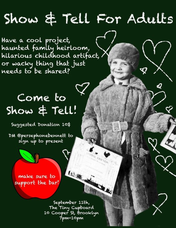 Show & Tell for Adults