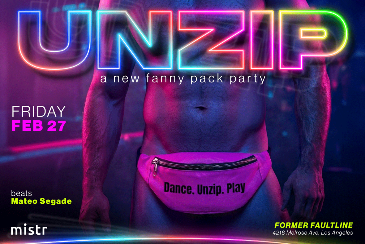 UNZIP The Fanny Pack Popup Party