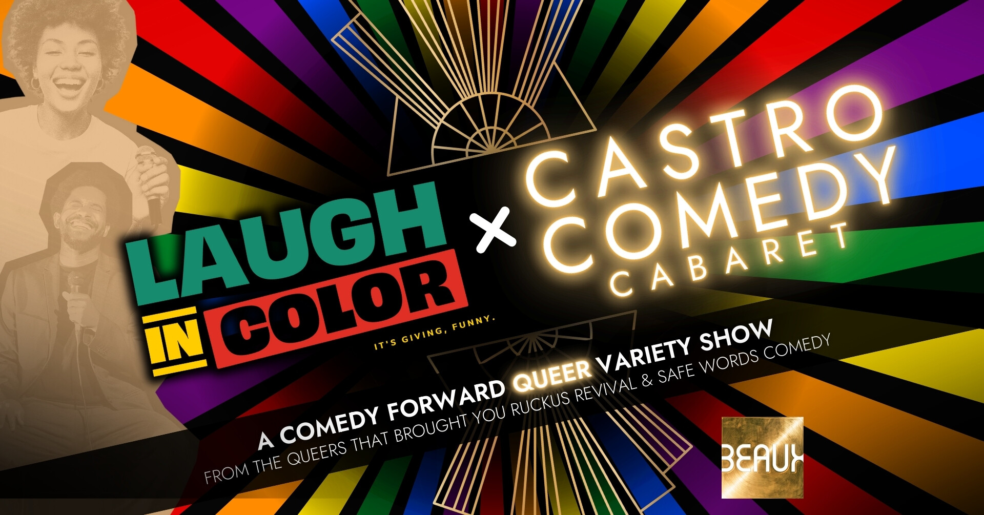 Laugh In Color x Castro Comedy Cabaret