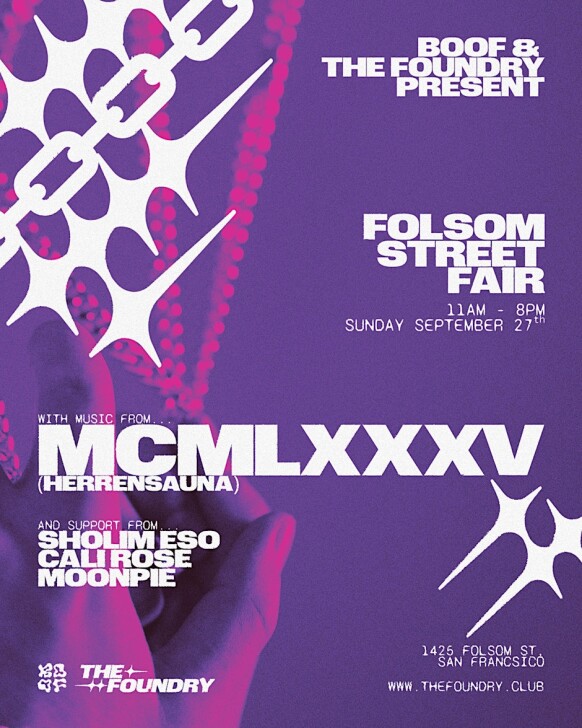 BOOF Folsom Street Fair Foundry Takeover ft. MCMLXXXV (Herrensauna)