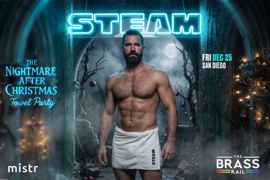 STEAM San Diego: The Nightmare After Christmas Towel Party