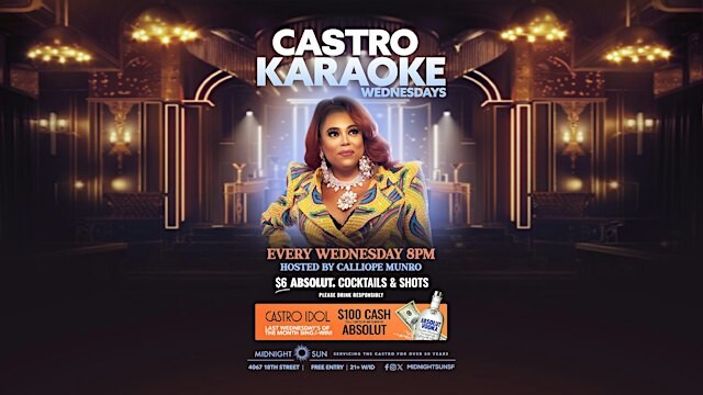 Castro Karaoke Wednesdays