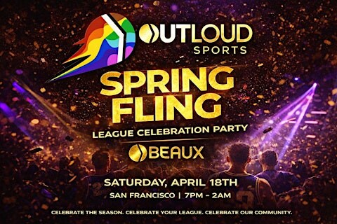 OutLoud Sports SF Spring Fling Party