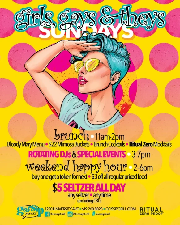 Girls, Gays & Theys Sundays