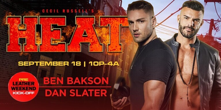 Cecil Russell's HEAT: Pre-Leather Weekend Kick-Off