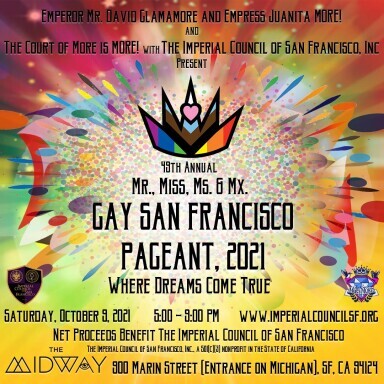 49th Annual Mr., Miss, Ms. & Mx. Gay San Francisco