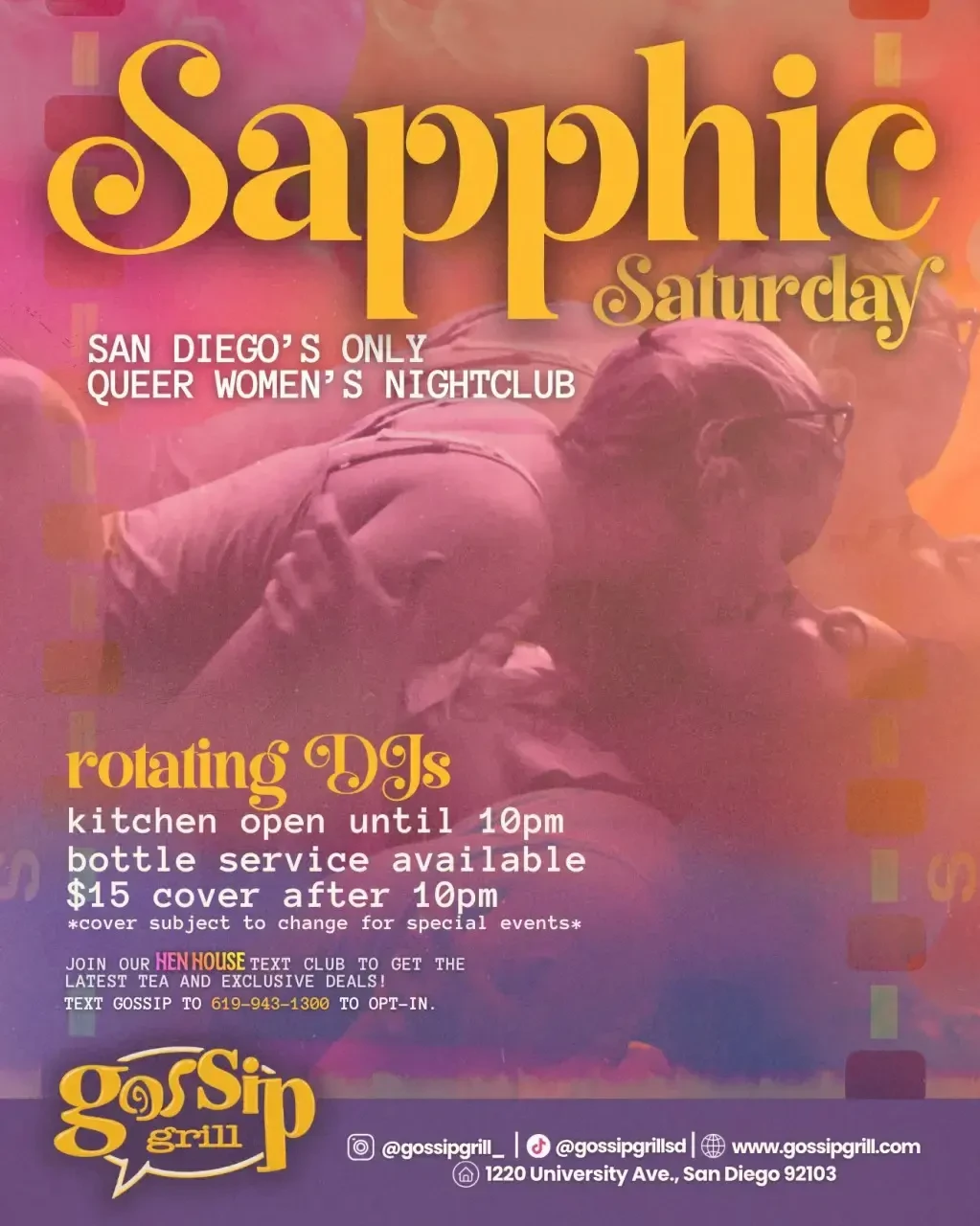 Sapphic Saturdays