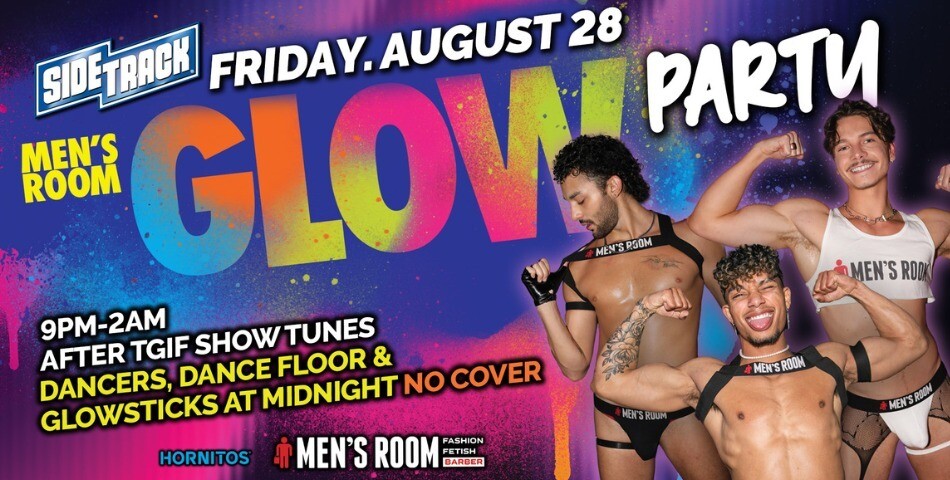 Men's Room Glow Party