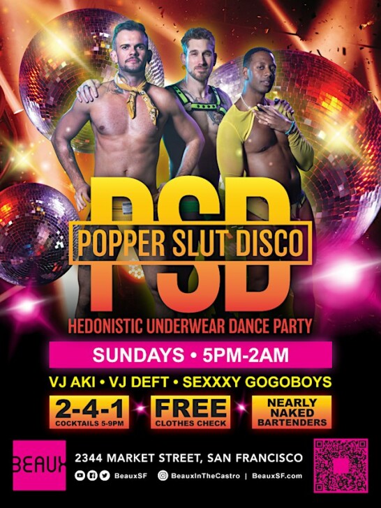 Popper Slut Sundays