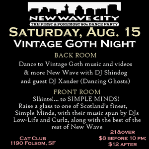 Vintage Goth Night