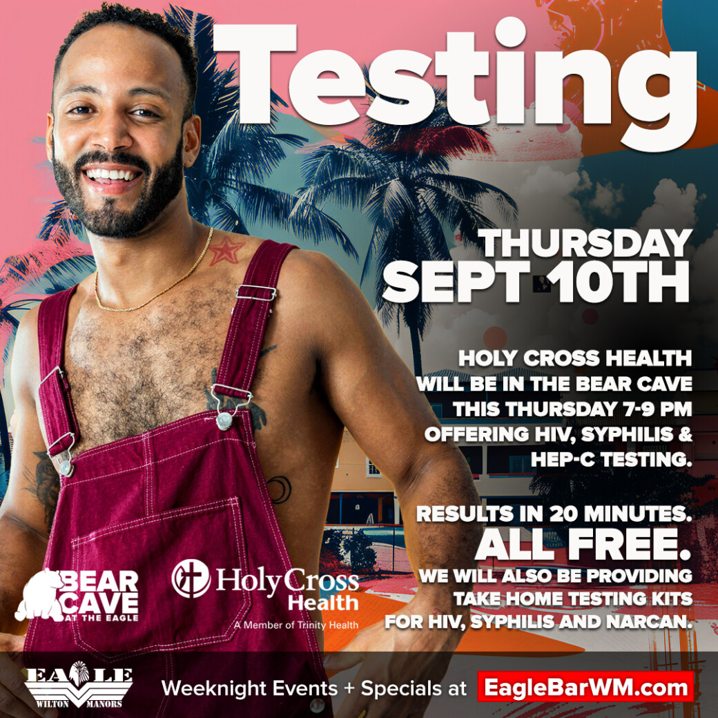 HOLY CROSS STD TESTING