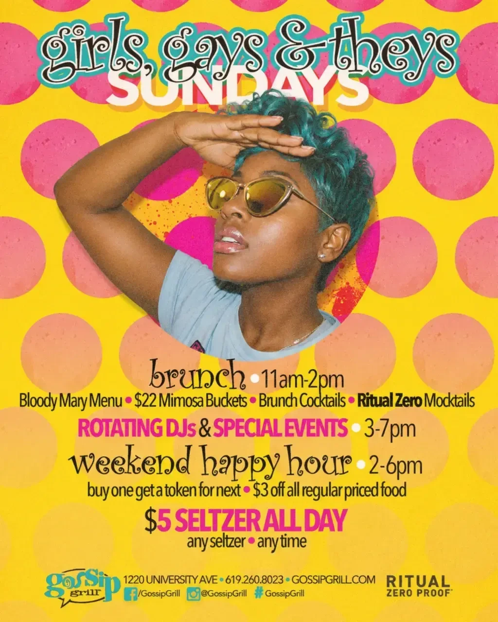 Girls, Gays & Theys Sundays