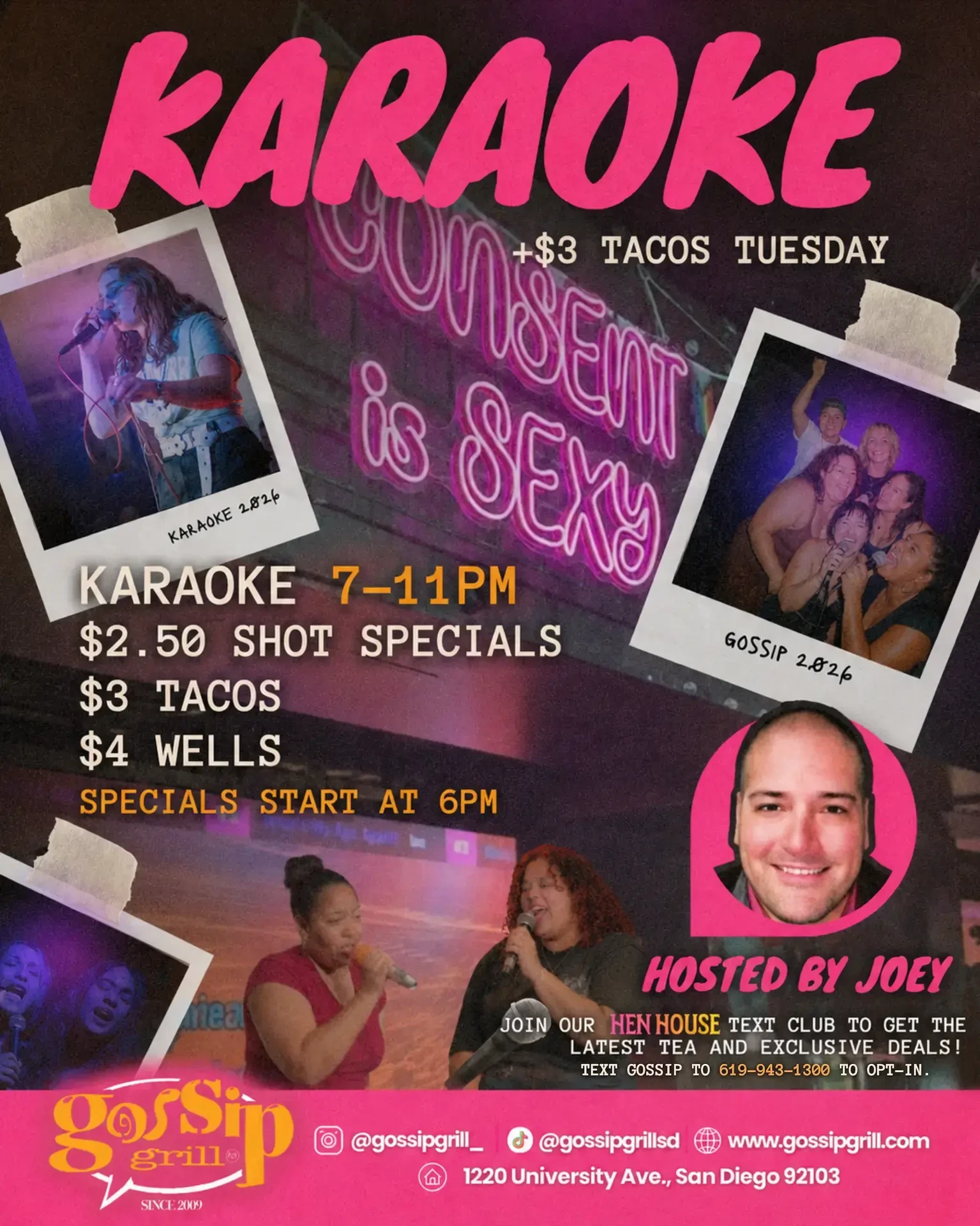 Karaoke Tuesdays With Joey Adams