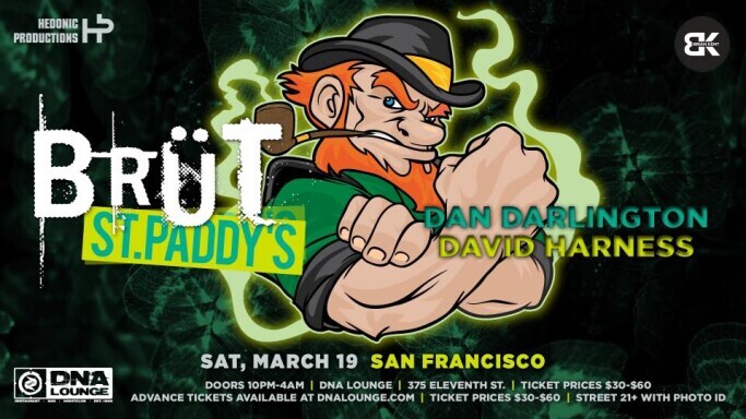 Brüt San Francisco St. Paddy's Day Weekend