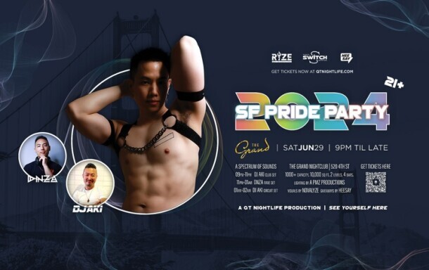 RIZE x Switch | SF Pride Party 2024, 21+