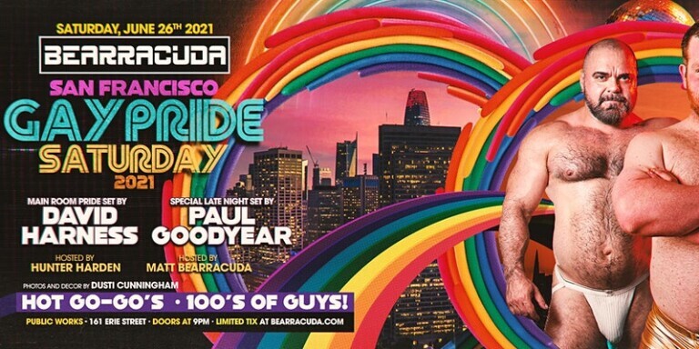 Bearracuda SF Gay Pride Saturday!