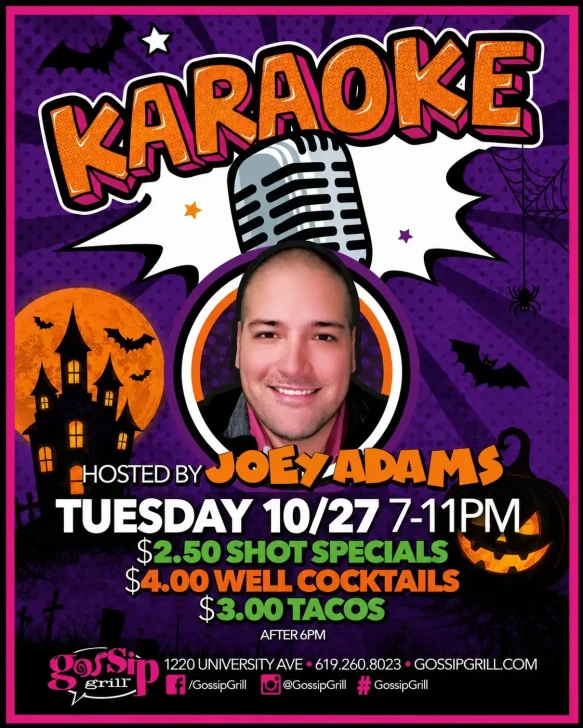 Halloween Karaoke with Joey Adams