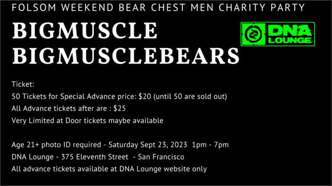 Bare Chest Calendar: Charity Event