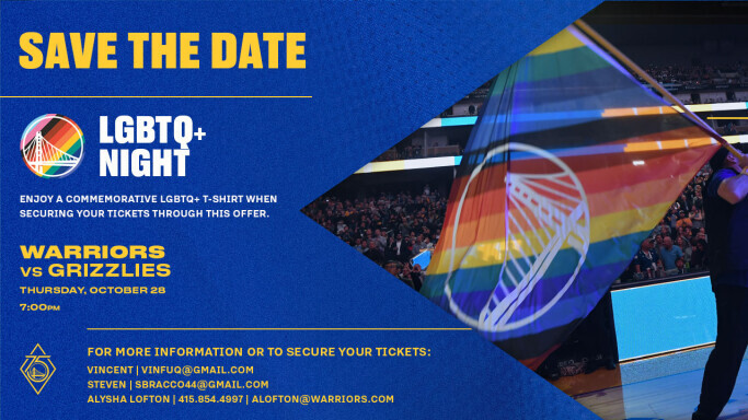 SFGSL - Warriors LGBTQ+ Night 2021
