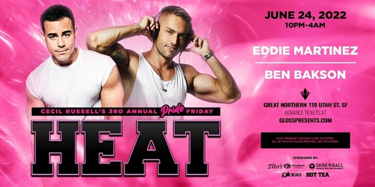 Cecil Russell's HEAT Pride Friday w/  Eddie Martinez  | Ben Bakson